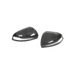 Mercedes Benz W205 W213 W222 Carbon Fiber Mirror Cover Replacement Style Pair LHD