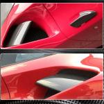 Ferrari 488 GTB Spider 2015-2019 Side Air Intake Vents Dry Carbon Fiber