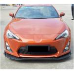 Toyota GT86 FT86 Coupe 2013-2016 Front Bumper Lip Carbon Fiber