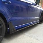 Audi S3 A3 8V Sline Sedan 2014-2019 Side Skirts Carbon Fiber