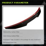 BMW 3 Series G20 G28 G80 M3 Rear Trunk Spoiler Dry Carbon Fiber