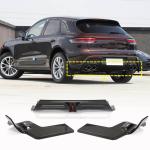 Porsche Macan 2022UP Rear Bumper Diffuser With Light Carbon Fiber