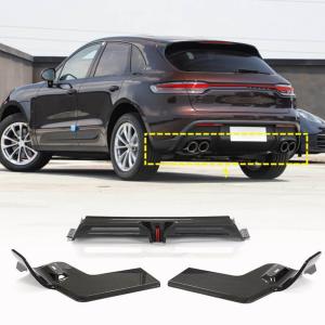 Porsche Macan 2022UP Rear Bumper Diffuser With Light Carbon Fiber
