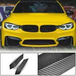 BMW F80 M3 F82 F83 M4 2014-2020 Front Upper Bumper Splitters Dry Carbon Fiber