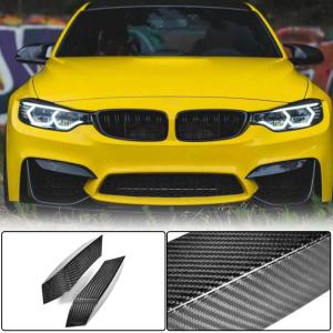 BMW F80 M3 F82 F83 M4 2014-2020 Front Upper Bumper Splitters Dry Carbon Fiber