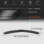 Tesla Model X 2016-2022 Front Bumper Grille Carbon Fiber