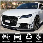 Audi TT RS 8S MK3 2016-2019 Front Bumper Lip Carbon Fiber