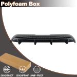 Carbo Look Rear Diffuser for Alfa Romeo Stelvio Sport Utility 2017-2023 ABS Lower Bumper Lip Spoiler Body Kit Factory Outlet