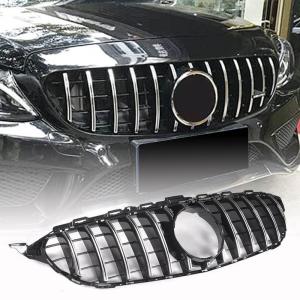 Mercedes Benz W205 Sport 2015-2018 Silver ABS Front Grille