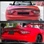 Maserati Gran Turismo GT Convertible 2011-2013 Rear Trunk Spoiler Carbon Fiber