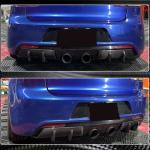 Volkswagen VW Golf 6 MK6 R/R20 2010-2013 Rear Bumper Diffuser Carbon Fiber