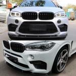 BMW X5M F85 X6M F86 2015-2019 Front Bumper Lip Carbon Fiber