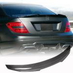 Mercedes Benz C Class W204 AMG Sedan 2007-2014 Trunk Spoiler Carbon Fiber