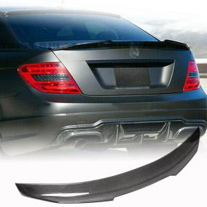 Mercedes Benz C Class W204 AMG Sedan 2007-2014 Trunk Spoiler Carbon Fiber