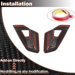 Dry Carbon Fiber Front Lower Air Vent Trim for BMW X5 G05 M50i M60i 2023-2025 Front Air Vent Cover Inlet Front Intake Ducts Scoops Factory Outlet