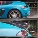 Porsche 718 (982) Boxster 2016-2021 Rear Trunk Spoiler Carbon Fiber