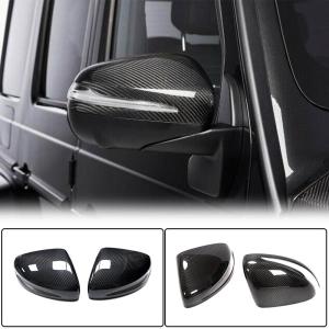 Mercedes Benz G Class W463 2019UP Mirror Covers Add-on Dry Carbon Fiber