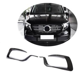 Mercedes Benz W447 Vito 2020UP Front Bumper Vents Dry Carbon Fiber