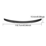 Audi A3 S3 Sline 8V Convertible 2014-2020 Rear Trunk Spoiler Carbon Fiber