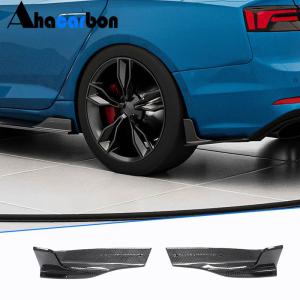 2017–2019 Audi A5 S Line / S5 B9 Carbon Fiber Rear Bumper Side Splitters