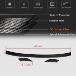 Audi A6 C7 Sline S6 Sedan 2012-2019 Rear Trunk Spoiler Carbon Fiber