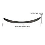 Mercedes Benz C257 Sedan 2018-2020 Rear Trunk Spoiler Carbon Fiber/FRP