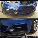 BMW 2 Series F22 F23 220i 228i 230i M Sport M235i M240i 2014-2019 Front Bumper Splitter Carbon Fiber