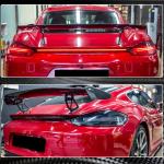 Porsche 718 / 981 Cayman GT4 Coupe Rear Trunk Spoiler Carbon Fiber 2015–2019