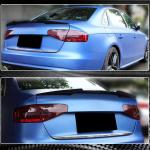 Audi A4 Base B8.5 Sedan Facelift 2013-2016 Rear Trunk Spoiler Carbon Fiber