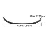 Volkswagen VW Arteon CC 2019UP Front Bumper Lip Carbon Fiber