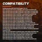 Mercedes Benz CLA250 E250 GLK200 E200 C300 Alloy Steel Engine Timing Chain Kit– Direct Fit
