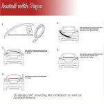 Carbon Fiber Rear Roof Spoiler for Volkswagen VW Golf 5 MK5 2005-2009
