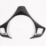 BMW 3 Series E90 Base Sedan 2005-2008 Steering Wheel Covers Carbon Fiber