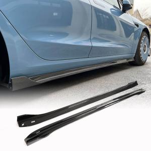 Tesla Model 3 2018-2020 Side Skirts Carbon Fiber