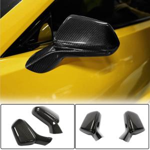 Chevrolet Camaro 2016-2019 Mirror Covers Add-on Dry Carbon Fiber