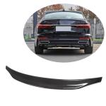 Audi A6 C8 Base/Sline S6 Sedan 2019UP Rear Trunk Spoiler Carbon Fiber