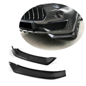Maserati Levante 2016-2020 Front Bumper Splitters Carbon Fiber