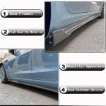 Tesla Model 3 2018-2020 Side Skirts Carbon Fiber
