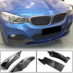 BMW 3 Series F34 M Sport GT GranTurismo 2014-2018 Front Bumper Splitters Carbon Fiber