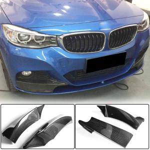 BMW 3 Series F34 M Sport GT GranTurismo 2014-2018 Front Bumper Splitters Carbon Fiber