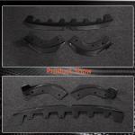 BMW 3 Series G20 LCI M-Sport 330i Sedan 4-Door 2022-2023 Front Bumper Lip Carbon Fiber