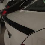 Mercedes-Benz C-Class W204 Sedan Carbon Fiber Rear Trunk Spoiler & Wing Lip 2007–2014