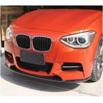 BMW 1 Series F20 F21 M Sport Pre-LCI 2012-2015 Front Bumper Lip Carbon Fiber