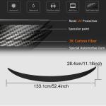 Alfa Romeo Stelvio Dry Carbon Fiber Rear Trunk Middle Spoiler 2017–2022