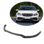 Mercedes Benz W212 S212 E63 AMG Sedan Wagon 2014-2016 Front Bumper Lip Carbon Fiber