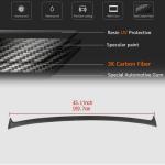 Cadillac ATS Sedan 2013-2019 Rear Roof Spoiler Carbon Fiber