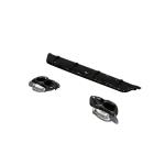 BMW X6 G06 23-24 Rear Bumper Diffuser with Tail Pipe Tips Glossy Black ABS