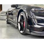 Porsche Taycan Base 4S Sedan 4-Door 2019-2024 Real Carbon Fiber Side Skirts