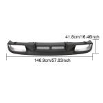 Mercedes Benz (W205) C205 A205 C63 (S) AMG Facelift 2019-2021 Rear Bumper Diffuser Carbon Fiber