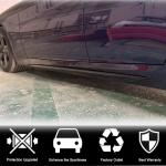 Alfa Romeo Giulia 952 Carbon Fiber Side Skirt Trim 158cm 2015-2020 Fiber/FRP